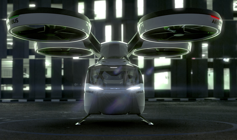 Illustration for article titled Airbus Has A Flying Car Concept That's Just Two Years Away From Never Happening